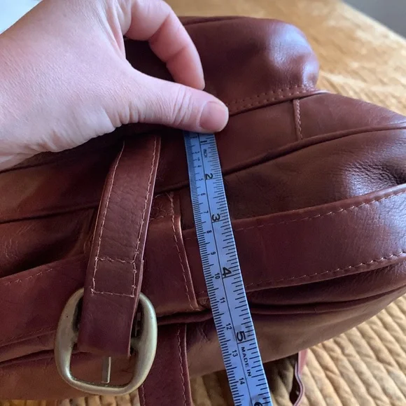 vtg 90s HOBO International Messenger Organizer - Picture 13 of 14